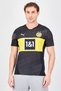 Men Sportswear Fit Short Sleeve BVB 09 Football T-Shirt, Black