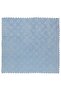 Star Patterned 90X90 cm Blanket - Blue - 2
