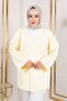 Side-Tie Atlas Tunic-Yellow