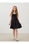 Two Mt Shop Quality Square Neck Girls' Evening Dress