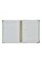 B5 Spiral Planner Toile - Moderne Vert Pomme - 4