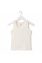 H&C 2-Pack Girls' Printed 100% Cotton Thick Strap Undershirt White Soft Textured (1-12 Years Old) - 2