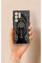 Samsung S22 Ultra Compatible Ethnic Horse Figure Patterned Silicone Case