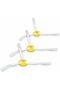 Accessory kit for iRobot Roomba 500/600/700 - includes 3 robot vacuum cleaner side brushes - replacement cleaning kit