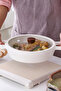 Fika Ceramic Coating Induction Shallow Pot 26 cm - White - 4