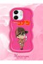 Infinix Smart 9 Compatible Case Camera Protector Red Silicone Couple Phone Case Conan Pattern - 2