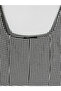 Nevavm Square Collar Plaid Waist-Sitting Dress with a Difference - 7