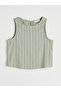 Original Oval Collar Textured Blouse - 5