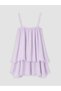 Trendlucky Rose Detailed Layered Girl's Dress with Difference - 4
