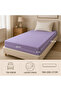 Single Elastic Combed Cotton Bed Sheet 100X200+27 cm 4 Sides Elastic - 3