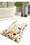 Flowers, Non-Slip, Non-Shedding Base, Bathroom Rug, Bath Mat (80X120Cm)