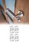 واقي جداري من السيليكون لحماية نافذة الباب الشفاف