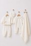 Baby Girl Muslin 4 Piece Newborn Jumpsuit Blanket Set Hospital Discharge Set Baby Gift