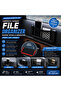 Net Organizer That Sticks to the Dashboard of the Car, Phone Holder, Caravan Organizer, Net with Pockets
