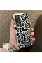 Vivo Y29 5g Compatible High Quality Black Leopard Phone Case, Shockproof Protective Cover