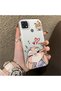 Oppo A15/A15S Compatible Heart-Themed Fox Rabbit Printed Case, Matching Cover for Friend and Couple