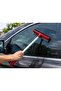 Window Squeegee with Integrated Sponge, Long Handle | 2-in-1 Design, Long Reach Handle - 3