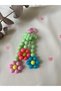 Handmade Flower Charm Keychain, Bag Accessory - 4