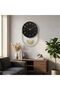 New In Metal Pendulum Blck-Gld Wall Clock 20x31x3.8 Cm - 6