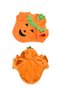 (eb174-S)Dog Cat Halloween Pumpkin Costume Pet Cosplay Outfits Clothes Fleece Hoodie Sweater Coat Halloween Costumes for Dogs Puppy Cats - 8