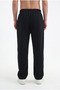 Men's Black Sweatpants Baggy Wide Leg Basic Daily Comfortable Fit Cotton Straight Leg - 5