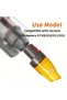Two Vacuum Adapters Air Suction Connectors for Dyson V7 V8 V10 V11 V15 Slim Clothes Bag Nozzles Spares - 5
