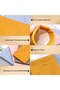 4-Piece Set - PU Leather Eyeglass Case - Soft Material Eyeglass Case - Unisex - Pink + Green + Blue + Orange - 17 x 8.5 cm - 2