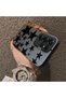 Samsung Galaxy S25 Ultra Compatible High-Quality Flat Print Black Star Pattern Cool Silicone Case - 2