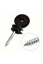 100 electric fence insulators, insulating screws, and nails for pre-drilled fence posts. - 4