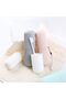 4-Piece Travel Toothbrush Case Set Portable Organizer Container Washing Cup Holder Storage Bag Travel Daily Green Gray Pink White - 5