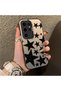 Samsung Galaxy S24 Ultra Compatible High-Quality Flat Print Black Star Pattern Cool Silicone Case