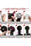 This detachable - Bathroom razor holder features two SS suction cup hooks & a Wall-Mount design - making it For storage in the Bathroom & shower area - 5
