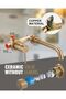 360° rotating wall-mounted basin faucet, bathroom faucet, suitable for bathtubs and washbasins, modern design wall-mounted recessed basin faucet, gold - 4