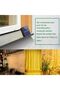 Outdoor solar curtain light, 3m x 3m, 300 LED solar lights, with remote control, 8 modes, solar waterfall (warm white light) - 4