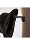 8-Piece Cowboy Hat-Shaped Wall Hook Set - Double-Layer Storage Rack for Hats, Scarves, Keys, and Bags - Waterproof High-Density Plastic - 2