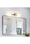 40cm LED Bathroom Wall Light with Pull Cord Switch - 8W 3000K Vanity Light - Vanity Display Light - Hard Wiring Connection - 4