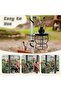 3-Piece Umbrella Pole Clip Hooks, outdoor camping light multi-s-hooks, rubber covers, portable - 4
