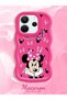 Redmi Note 14 4g Compatible Wavy Frame Mouse Cartoon Patterned Quality Silicone Phone Case