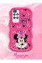 Redmi 10 2022 Compatible Wavy Frame Mouse Cartoon Patterned High Quality Silicone Phone Case