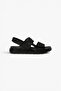 5m Asher 5Fx Men's Black Sandals - 101985059