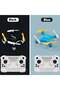 Mini Drone quadcopter remote control airplane high fall resistance toy (black) - 7