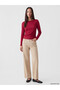 Boat Neck Gathered Blouse - 2
