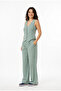 Women's Vest with Embroidery and Muslin Fabric - Top and Bottom Set - 2
