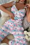Paila Swan Printed Nightgown