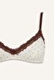Lace Detailed Detachable Cup Detachable Pads Non-Wired Bralet G6444Ax26Au - 3