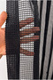 Black Mesh Knitted Tulle Curtain I Heavy Weight I 1/2.5 Medium Pleat I Non-Crease I No Ironing Needed I Suitable for Any Room I Ready for Cornice Installation - 3