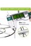 Round Stainless Steel Steaming Rack & Cooling Grid, Air Fryer Cooking Accessory Stand for Multi-Brand Countertop Oven Baking - 3