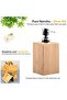 220ml refillable soap dispenser w/plastic pump, For kitchens & bathrooms, 2-Pack liquid soap dispenser - 2