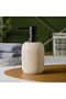 2-Piece Beige Soap Dispenser Set Hand Soap Lotion Dispenser for Bathroom Elegant Decor Kitchen Sink - 5