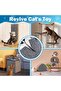 1pc Self-adhesive cat scratching mat, wear-resistant, door furniture scratch protector, grey 30x30cm - 3